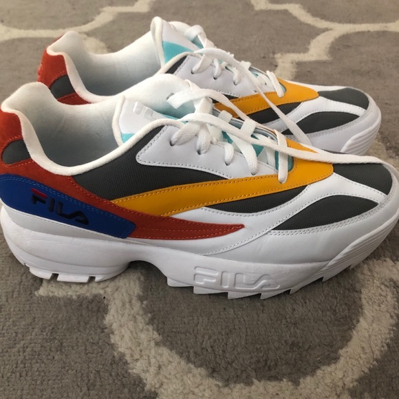 fila disruptor mustard